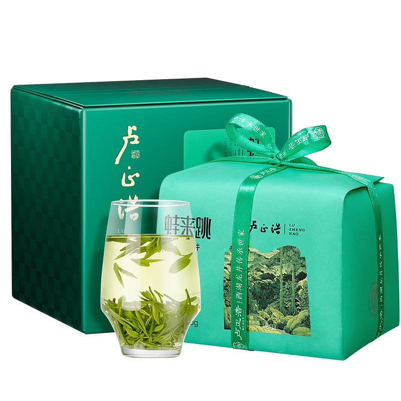 Lu Zhenghao's Yuqian Longjing tea leaves 200g 200 g