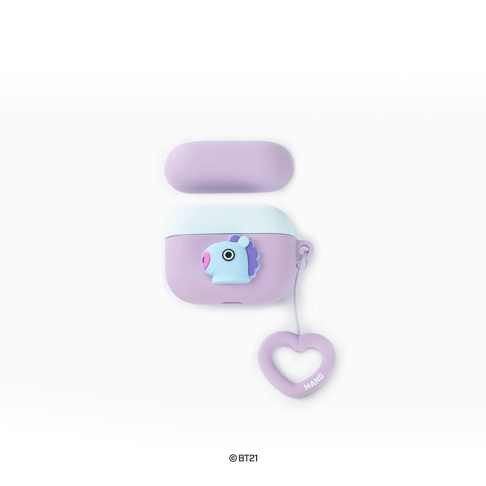 BT21 Airpods Pro Heart Ring Duo Case by BTS Royche Mang 4 オンス