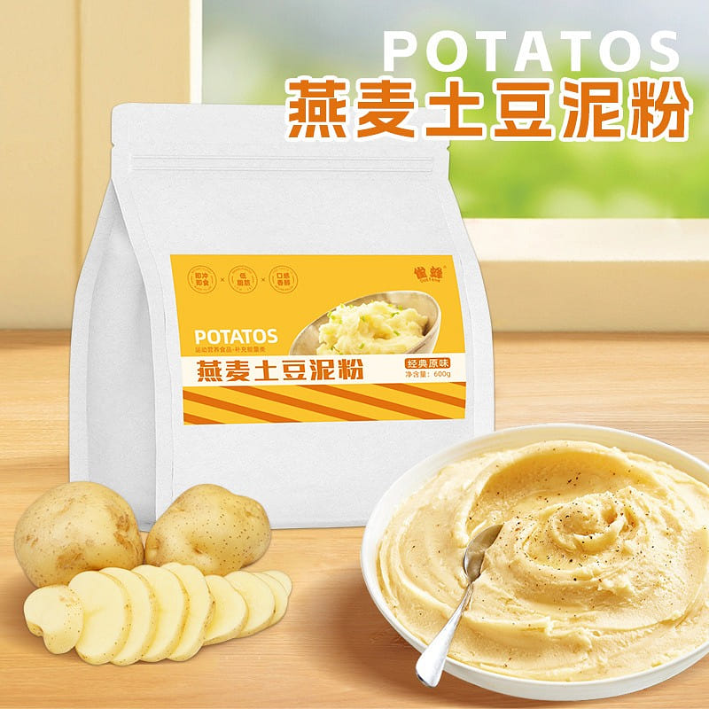 Oatmeal and potato puree powder, instant oatmeal m 600 g
