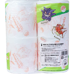 Hayashi Pokemon Printed Toilet Paper 4 Rolls 4 count