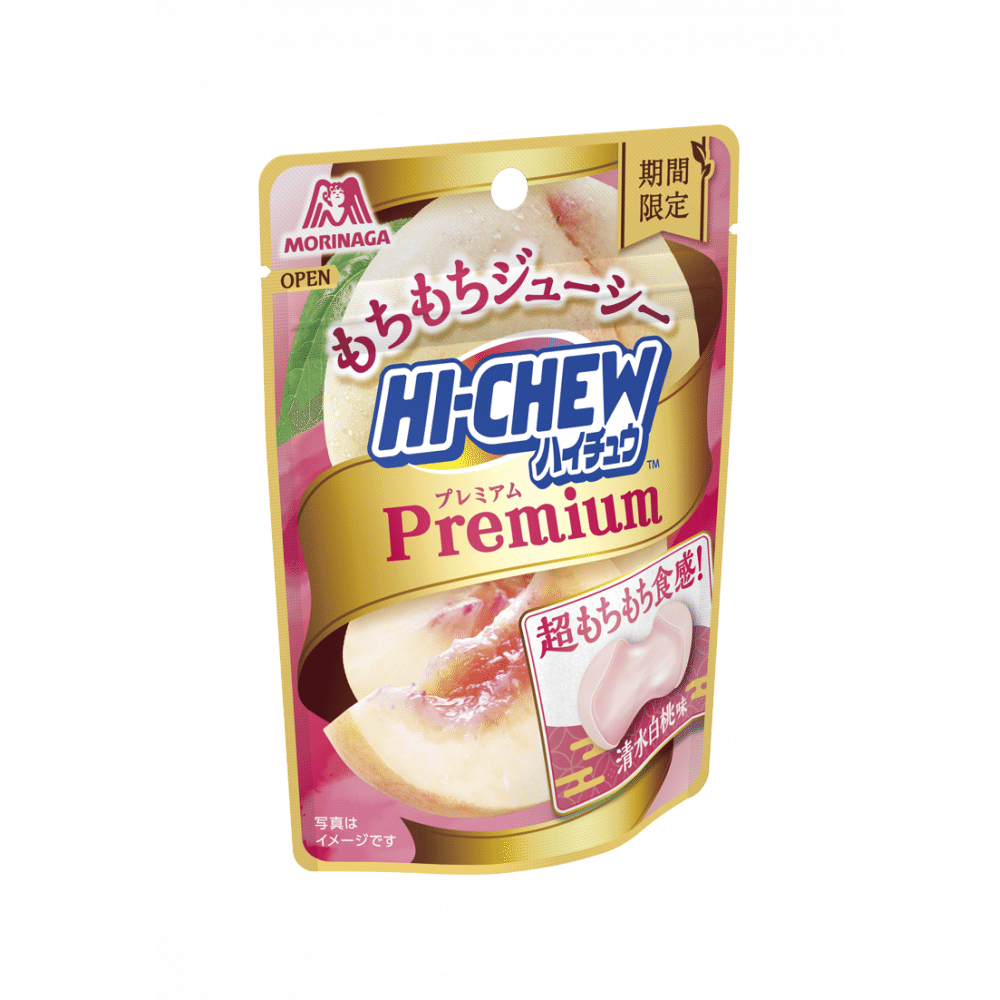 Morinaga Confectionery Hi-Chew Premium Shimizu White Peach Flavor 35g 1 개
