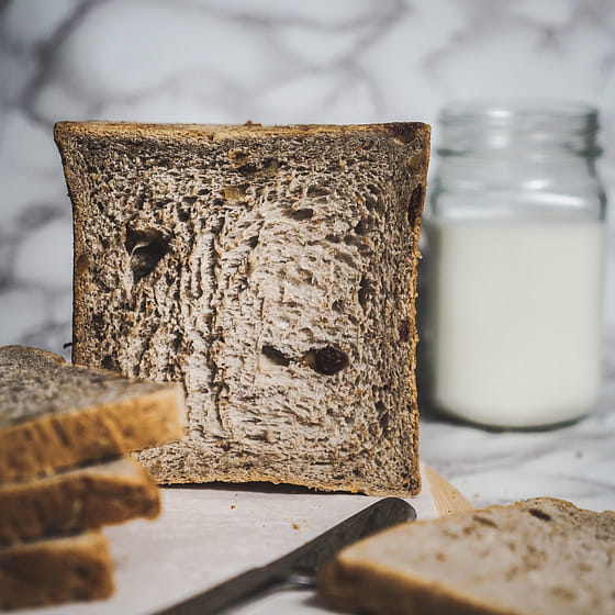 weee_bakery_BakeCulture Whole Wheat Walnut Raisin Toast 300 g