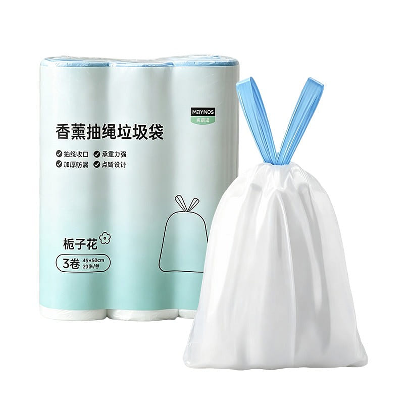 Jasmine Scented Drawstring Garbage Bags 1 each