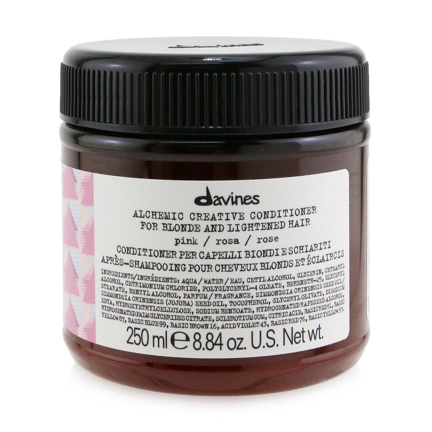 Davines Alchemic Creative Conditioner - # Pink (For Blonde and Lightened Hair) 250ml/8.84oz 250 밀리리터