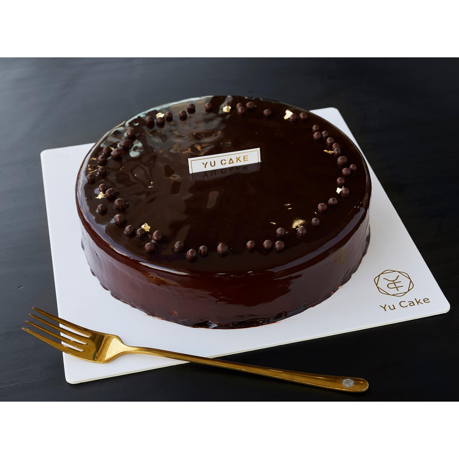 【Dessert】(Whole) Dark Chocolate French Mousse Cake(8") 1 개