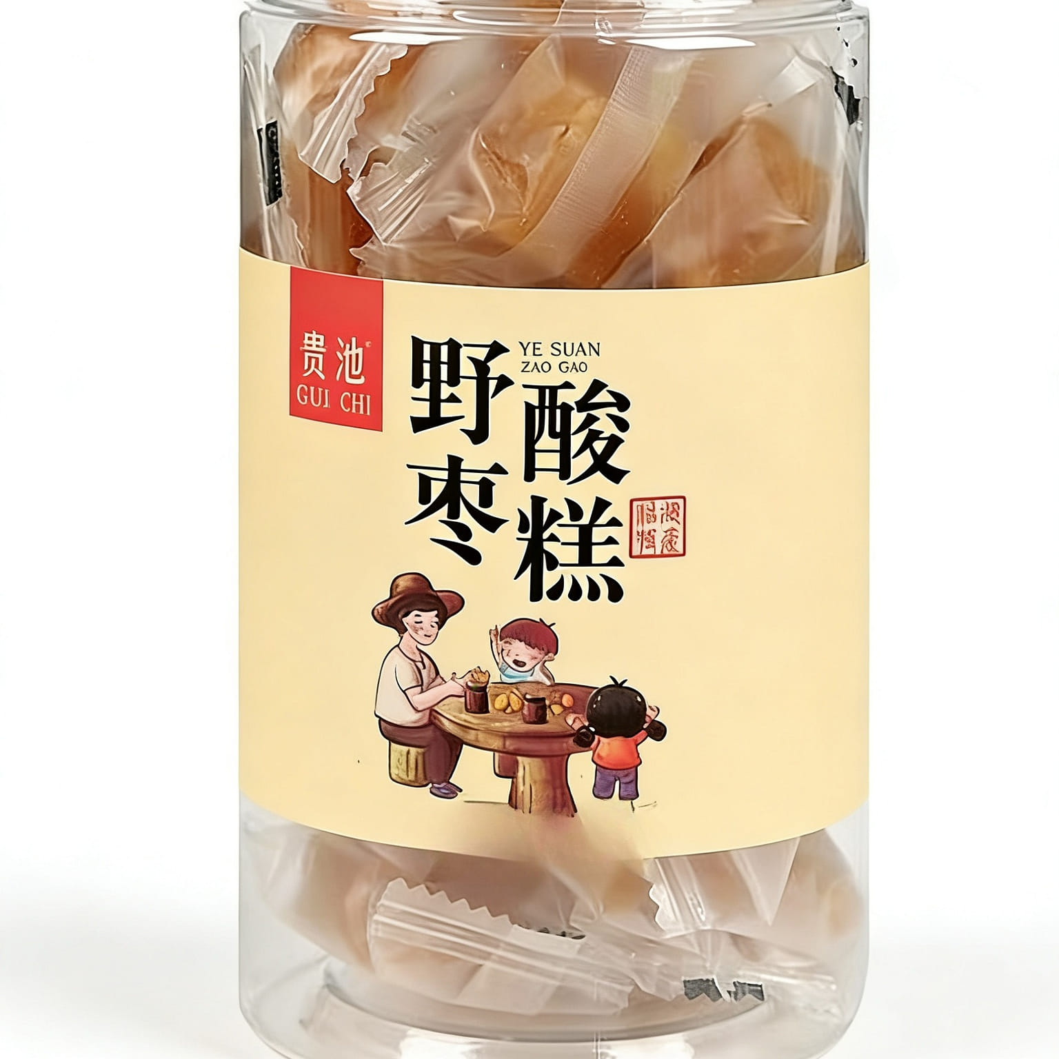 蒲城酸枣糕200g*1罐 200 克