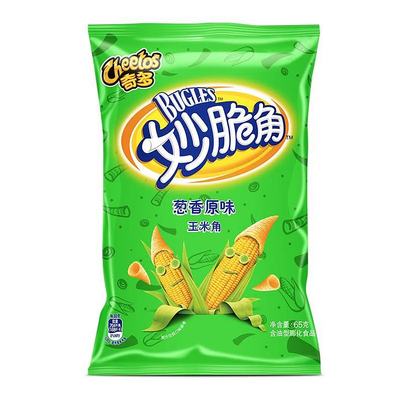 Cheetos Popping Corn Chips, Original Green Onion Flavor 65 g