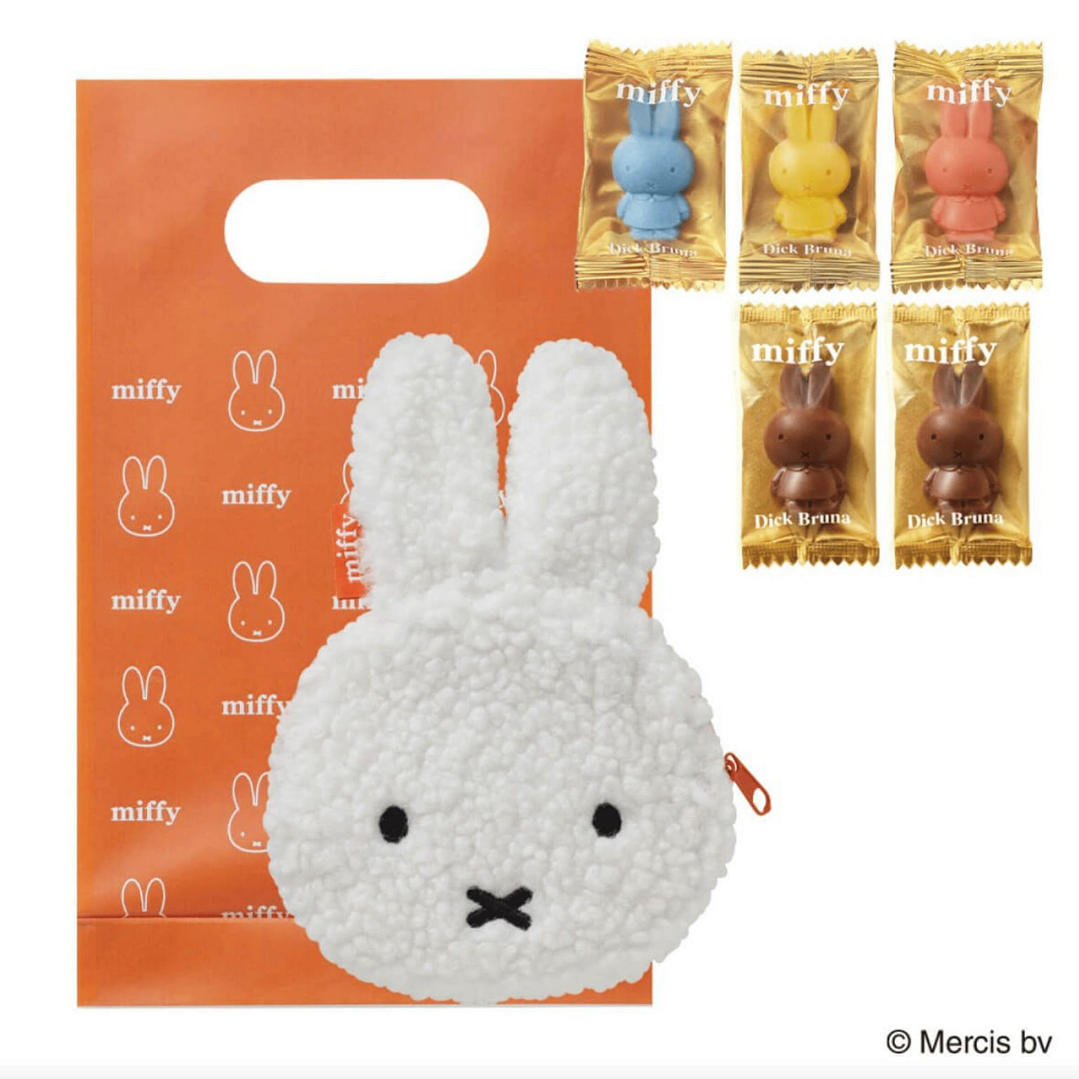 Morozoff Valentine Day Miffy Chocolate 24g White 1 box