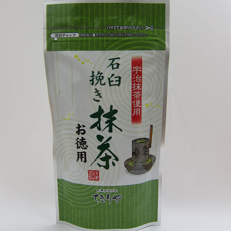 石臼挽き抹茶お徳用 60g - Weee!