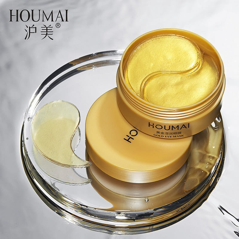 Humei 24K Gold Eye Mask Eye Care Hydrating Moisturizing Skin Care Eye Mask 80g 80 g