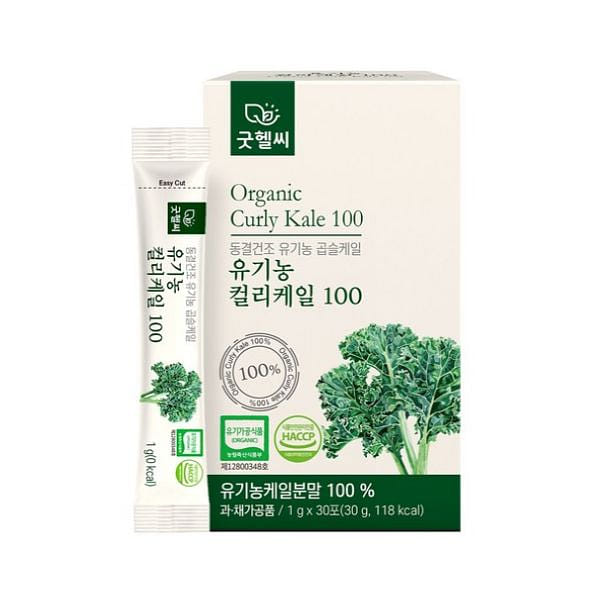 [굿헬씨] 유기농 컬리케일 100 (1g x 30포) 1 팩