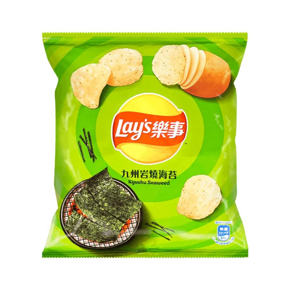 Lays Potato Chips Kyushu Seaweed Flavor 34 그램