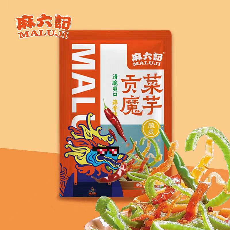 Gongcai konjac with garlic flavor 15g*10 bags 150 g