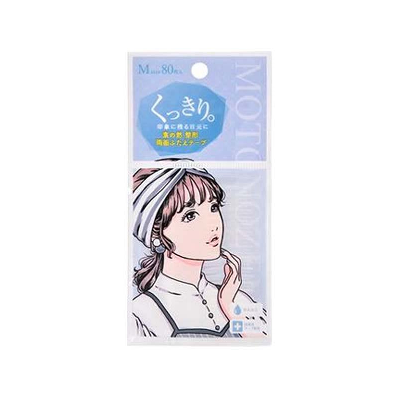 Motonozen Two-sided Eyelid Tape M 80pcs 0 lb