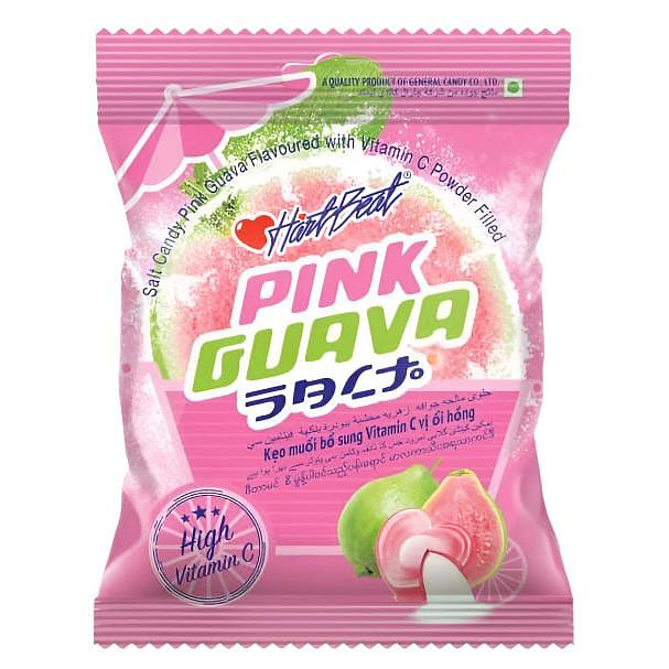 Hartbeat Salt Candy Pink Guava Flavoured Vitamin C 1 개