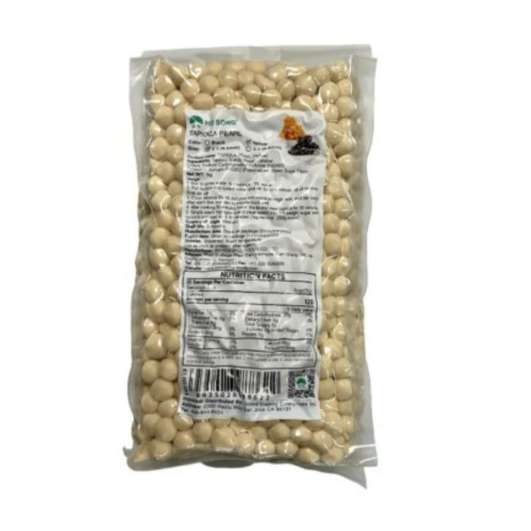 黄金波霸珍珠奶茶配料2.2 磅- Weee!