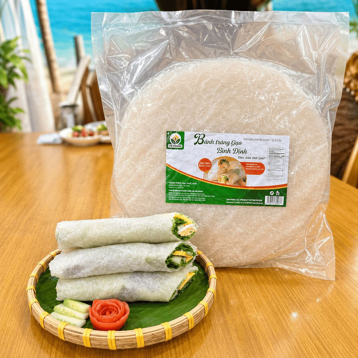 TRI Foods Binh Dinh Rice Paper 800g 800 g