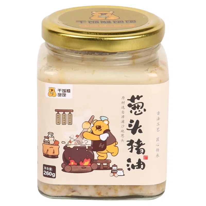 1 bottle of Minnan specialty scallion and lard 260 g