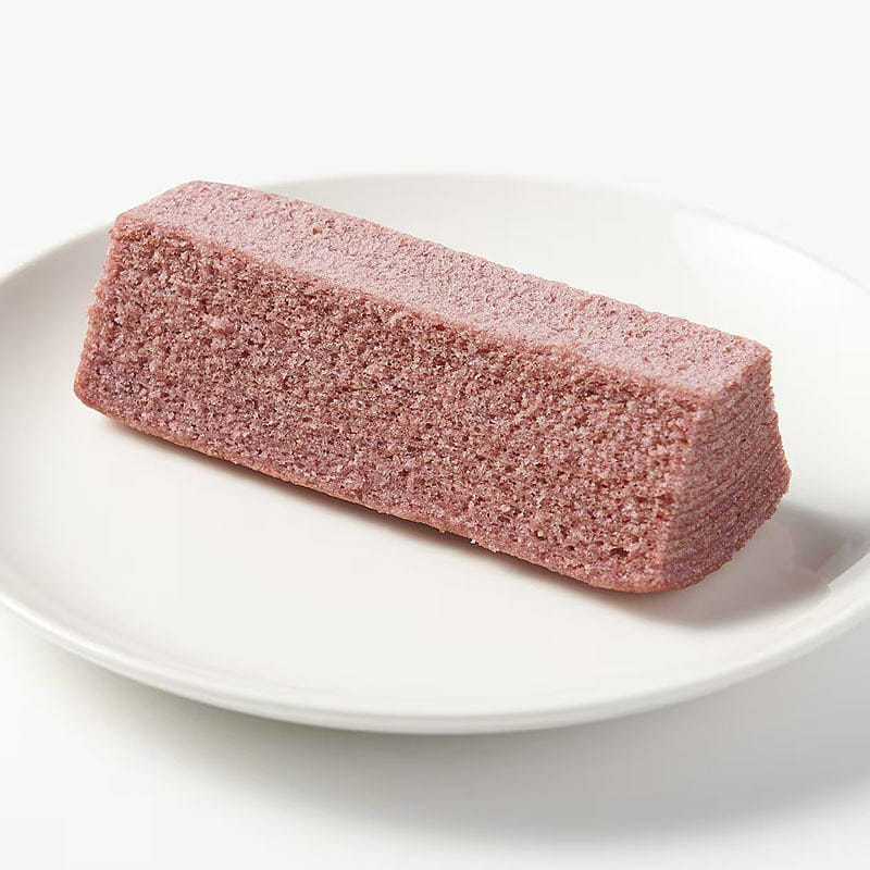 MUJI Purple Sweet Potato Baumkuchen 1 piece 1 ส่วน