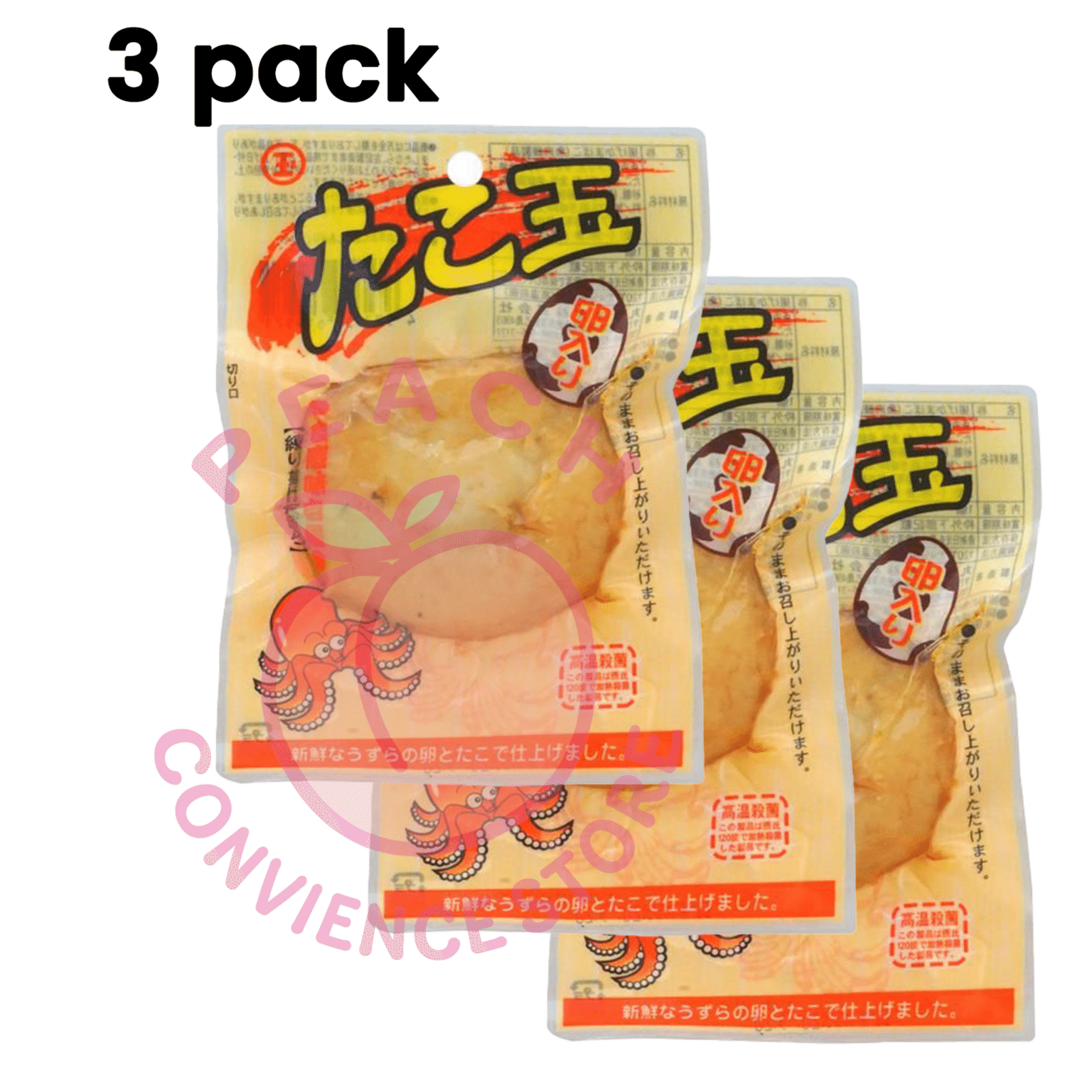 Marutama quail egg and octopus ball 1pc(Pack of 3) 1 개입
