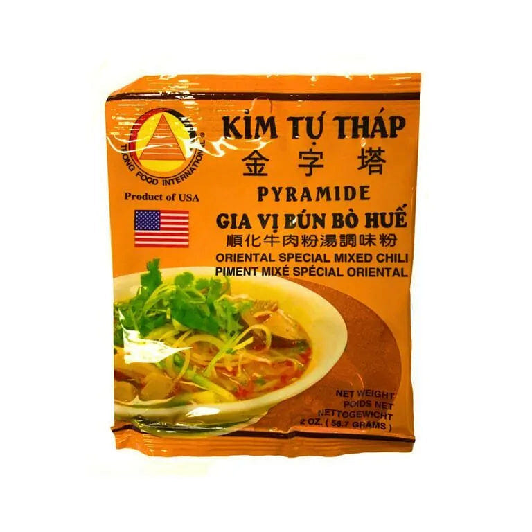 Pyramide Gia Vi Bun Bo Hue Oriental Special Mix Chili 2 온스