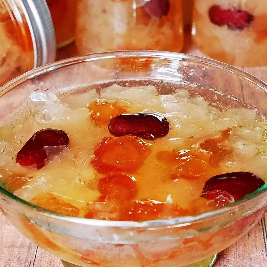 Pear, Peach Gum & Snow Fungus Sweet Soup 500g 1 each