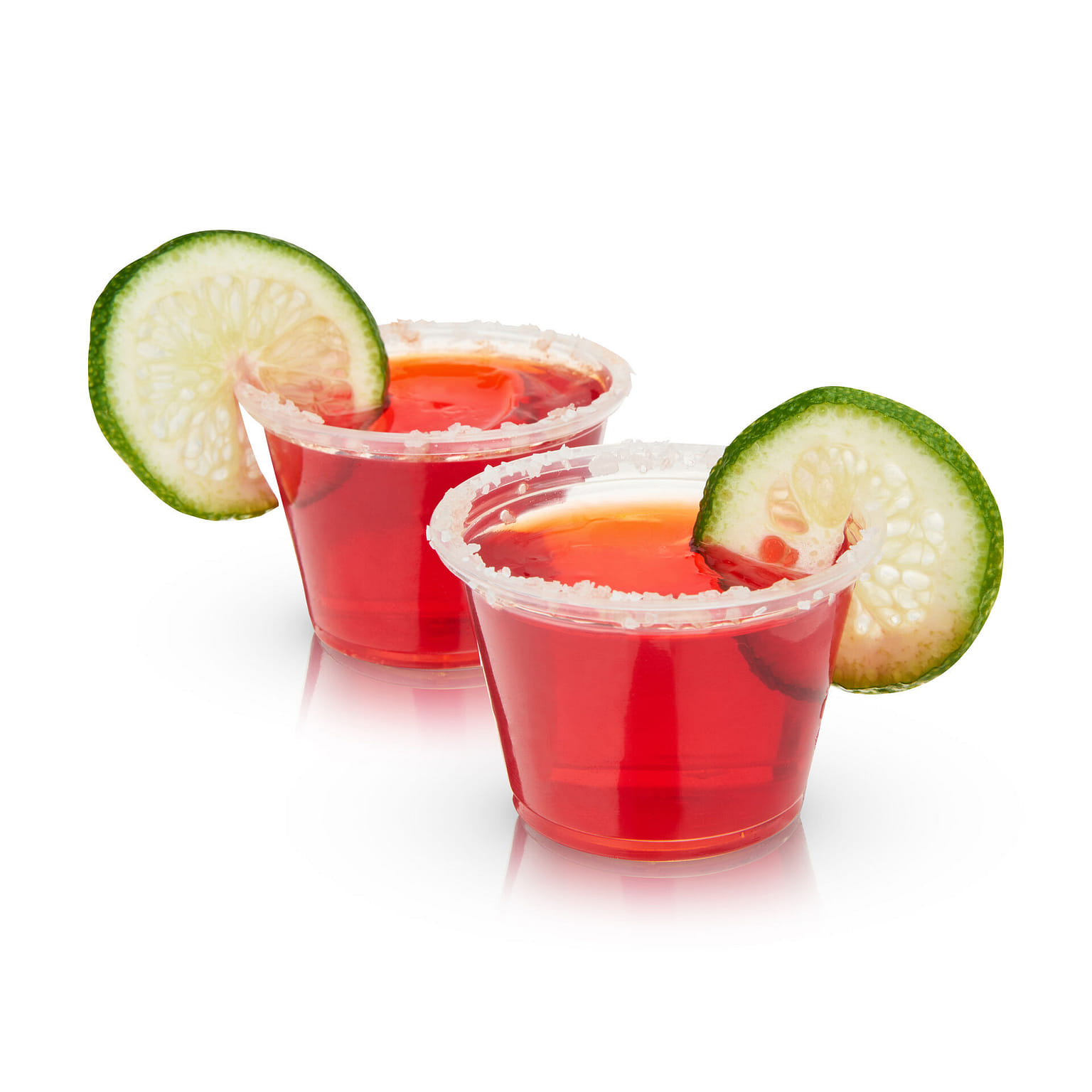 Savoy 2.5oz Party Jello Shot Cups with Lids - Set of 25 2.5 オンス