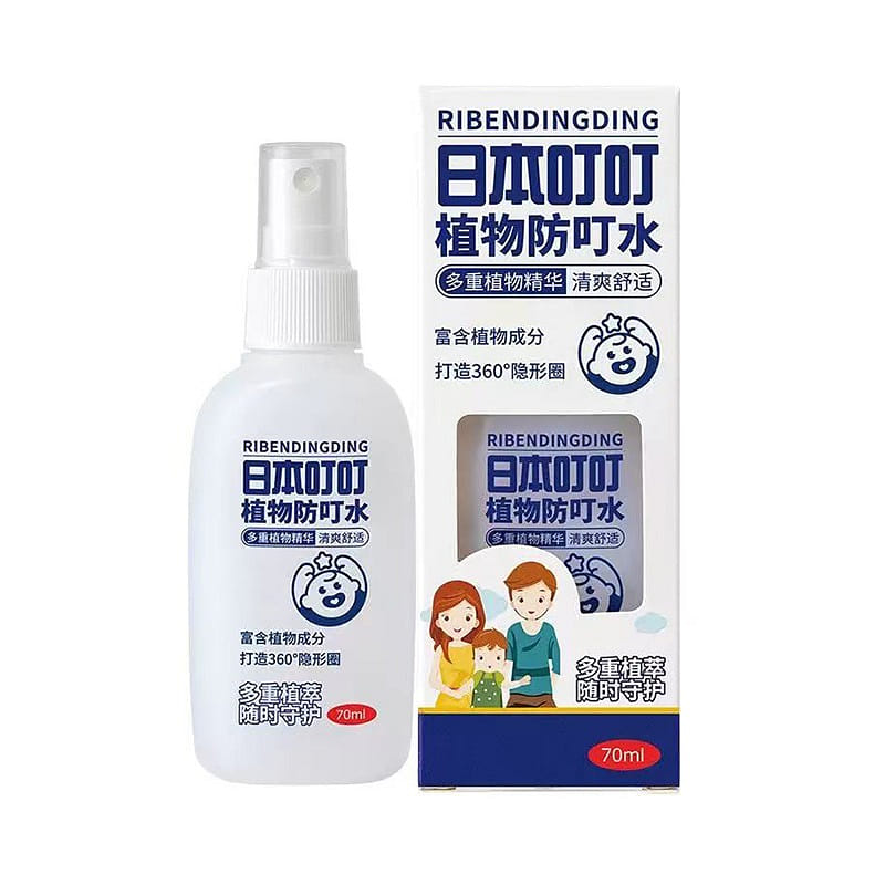 쟈판 딩딩 식물성 모기 퇴치 워터 스프레이 70 ml