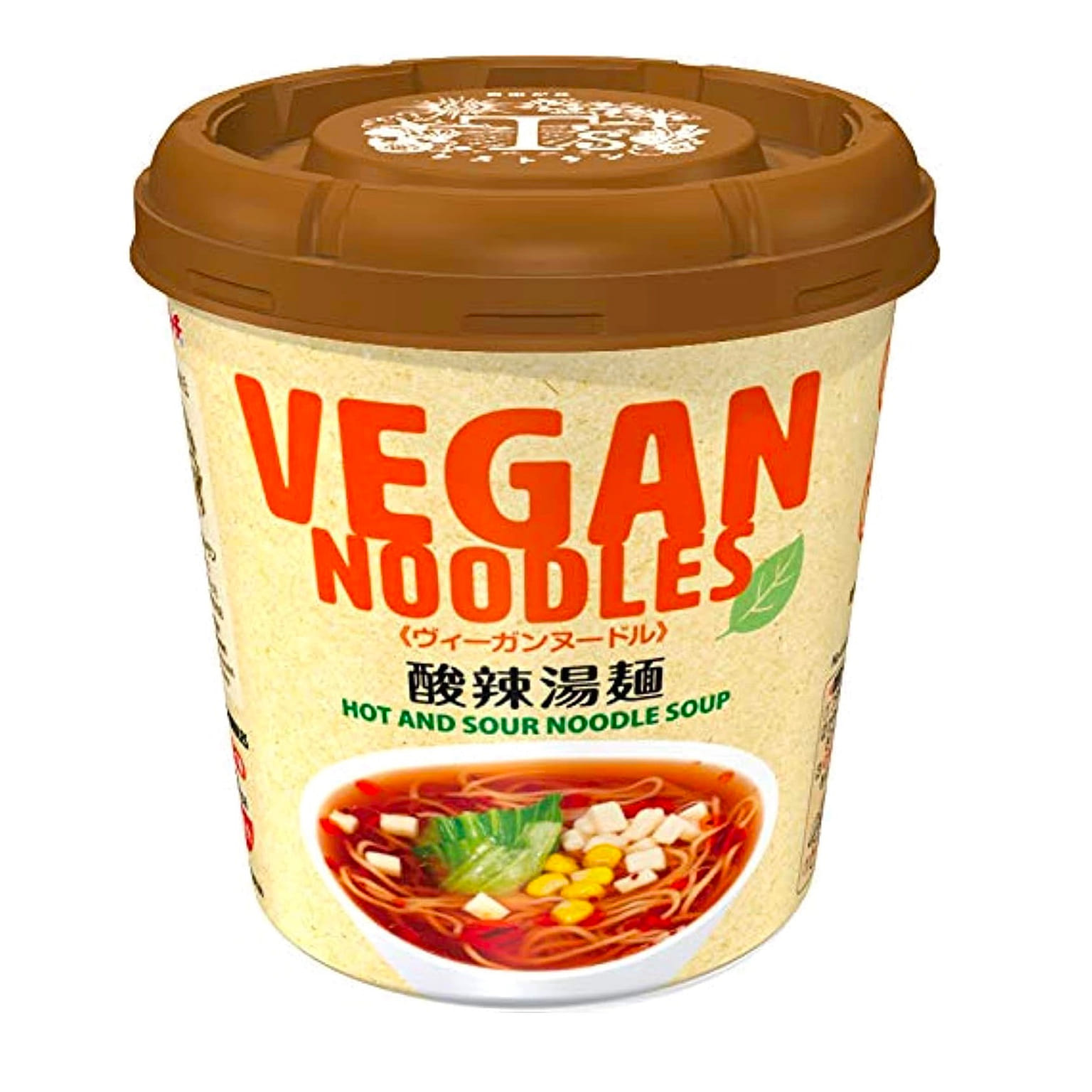 Japan Ramen VEGAN Noodles Hot Sour Soup Spicy 56g 1 ส่วน