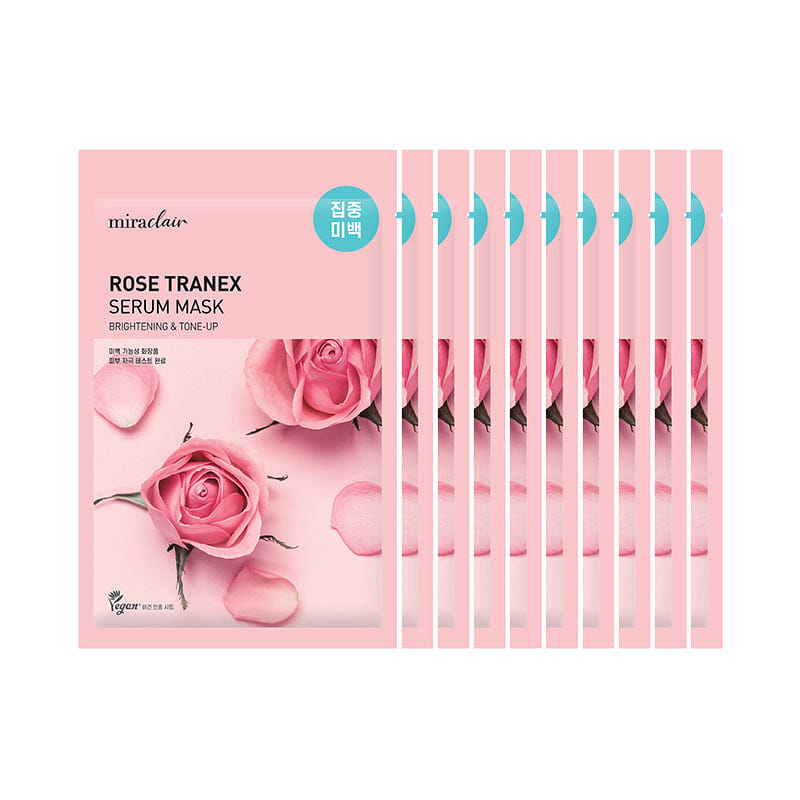 Mraclaiir Rose Tranex Serum Mask 10 Pack 1 개