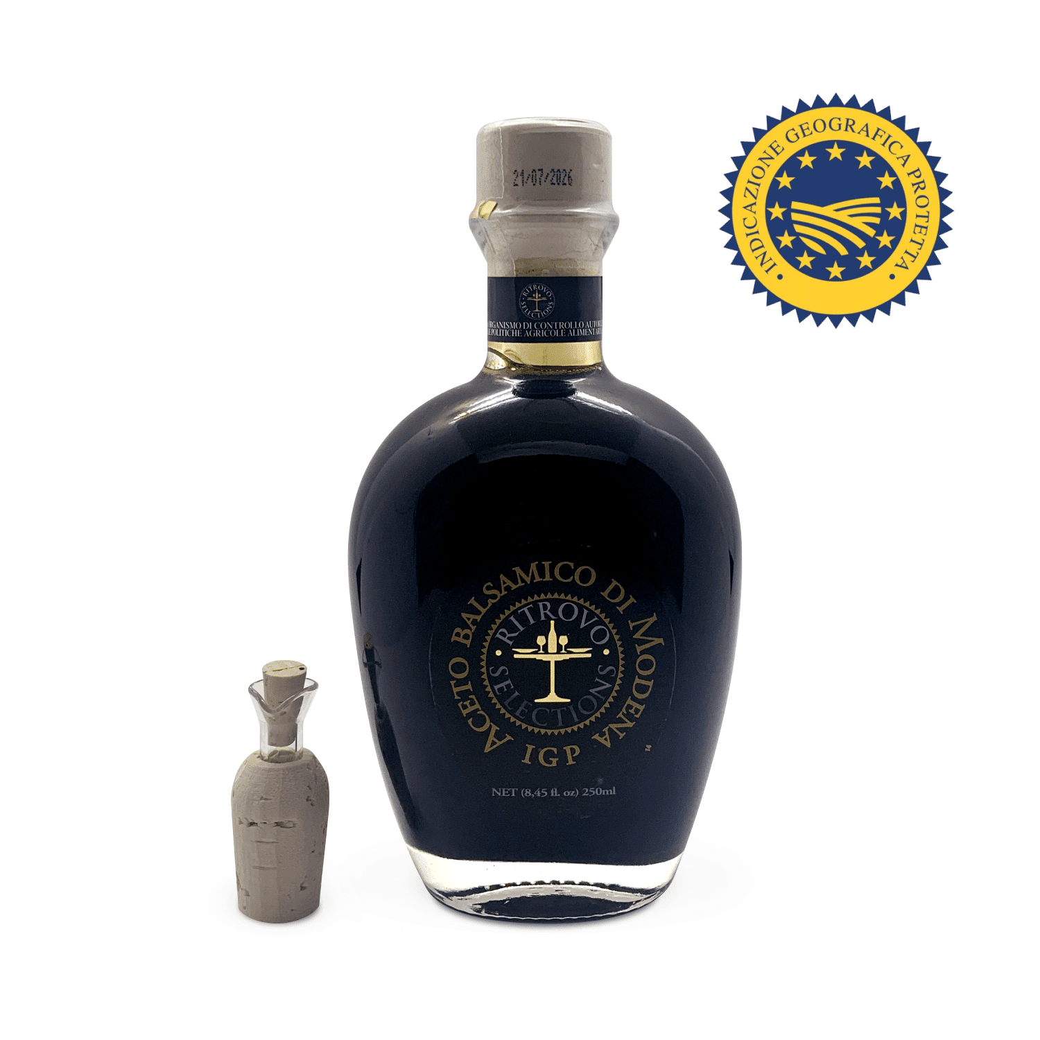 Ritrovo 6 yr. IGP Certified Balsamic Vinegar of Modena 8.5 fl.oz