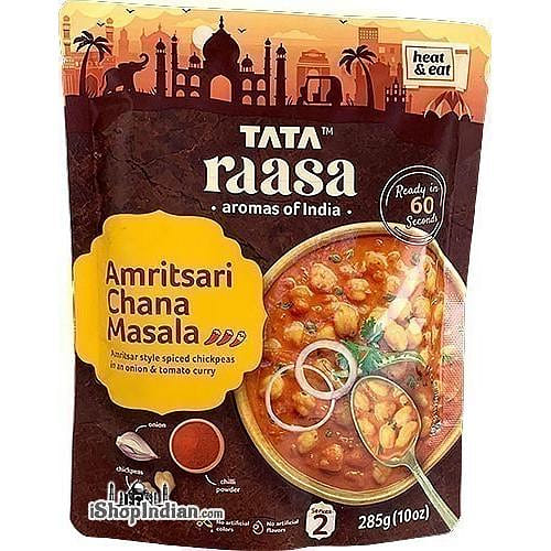 Tata Raasa Amritsari Chana Masala (Ready-to-Eat), 10 oz pack 10 온스