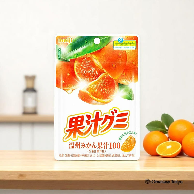 Get Meiji Satsuma Mandarin Gummy Candy 54g Delivered | Weee! Asian