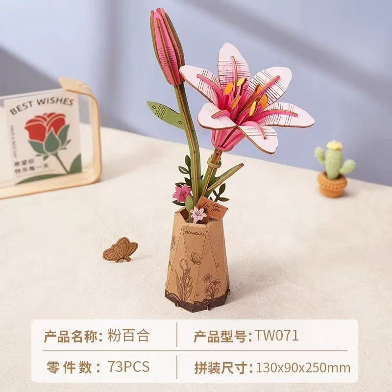 pink lily 1 count