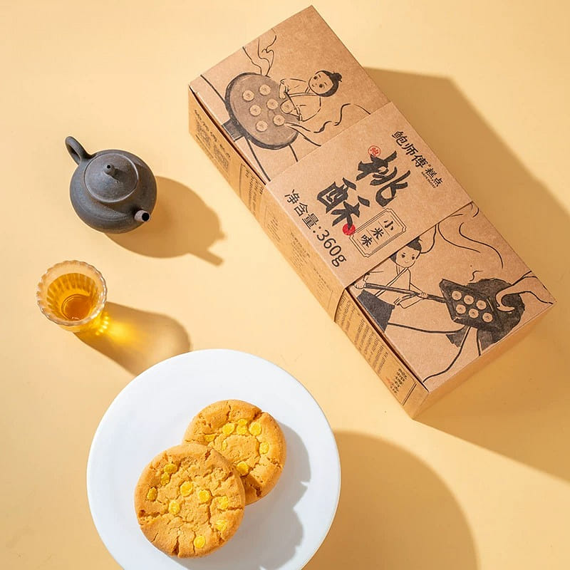 Miaoxi Flavor Peach Crisp 360g * 1 box 360 g