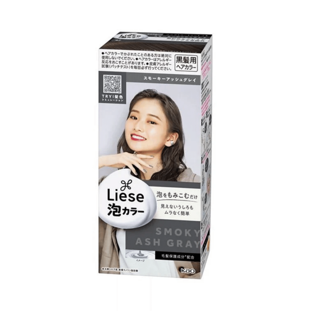 Kao Bubble Hair Dye Smoky Ash Gray 1 개입
