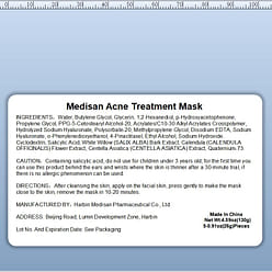 Medisan Acne Clearing Repair Mask 5 sheets 1 box