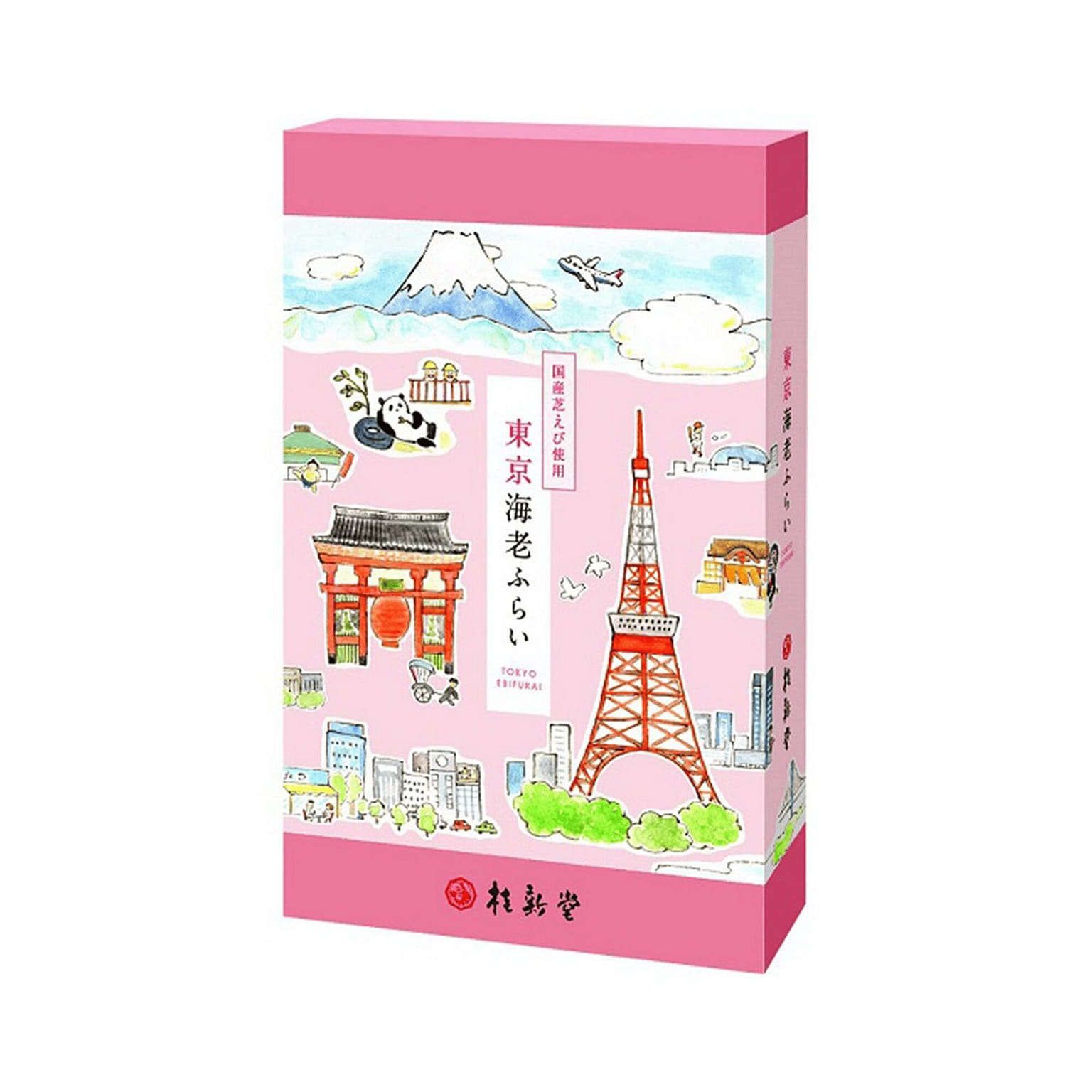 桂新堂 东京风味炸虾脆虾片 6袋 1 份