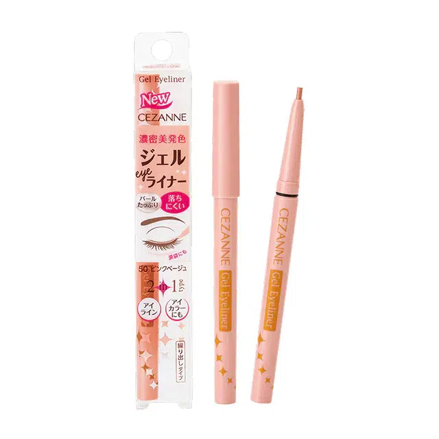 CEZANNE Gel Eyeliner #50 Pink Beige 1 개