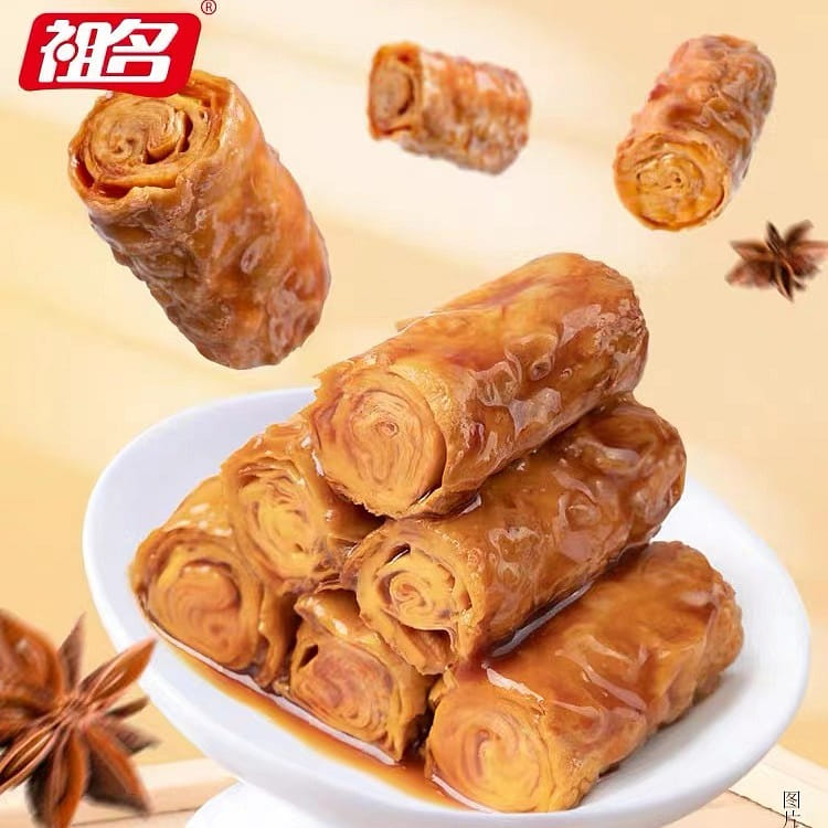 ZuMing Xiangdou roll dried tofu snacks and snack food 500 กรัม