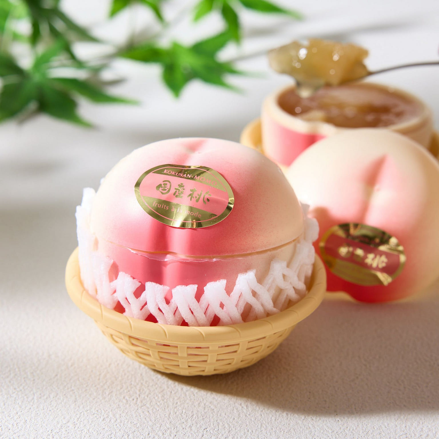 Fruits a la Mode Japanese White Peach 204 그램