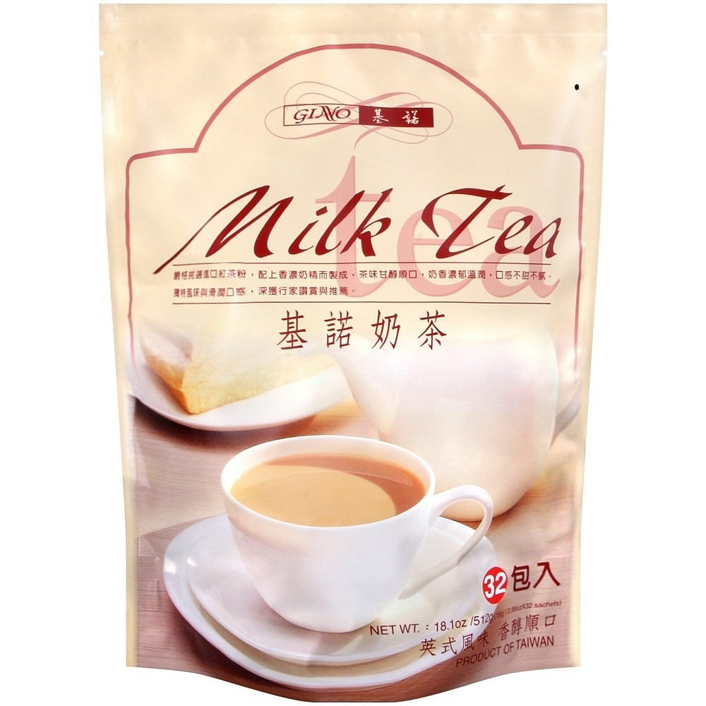 Taiwan - Gino - Gino milk tea (32 pieces) 512 グラム
