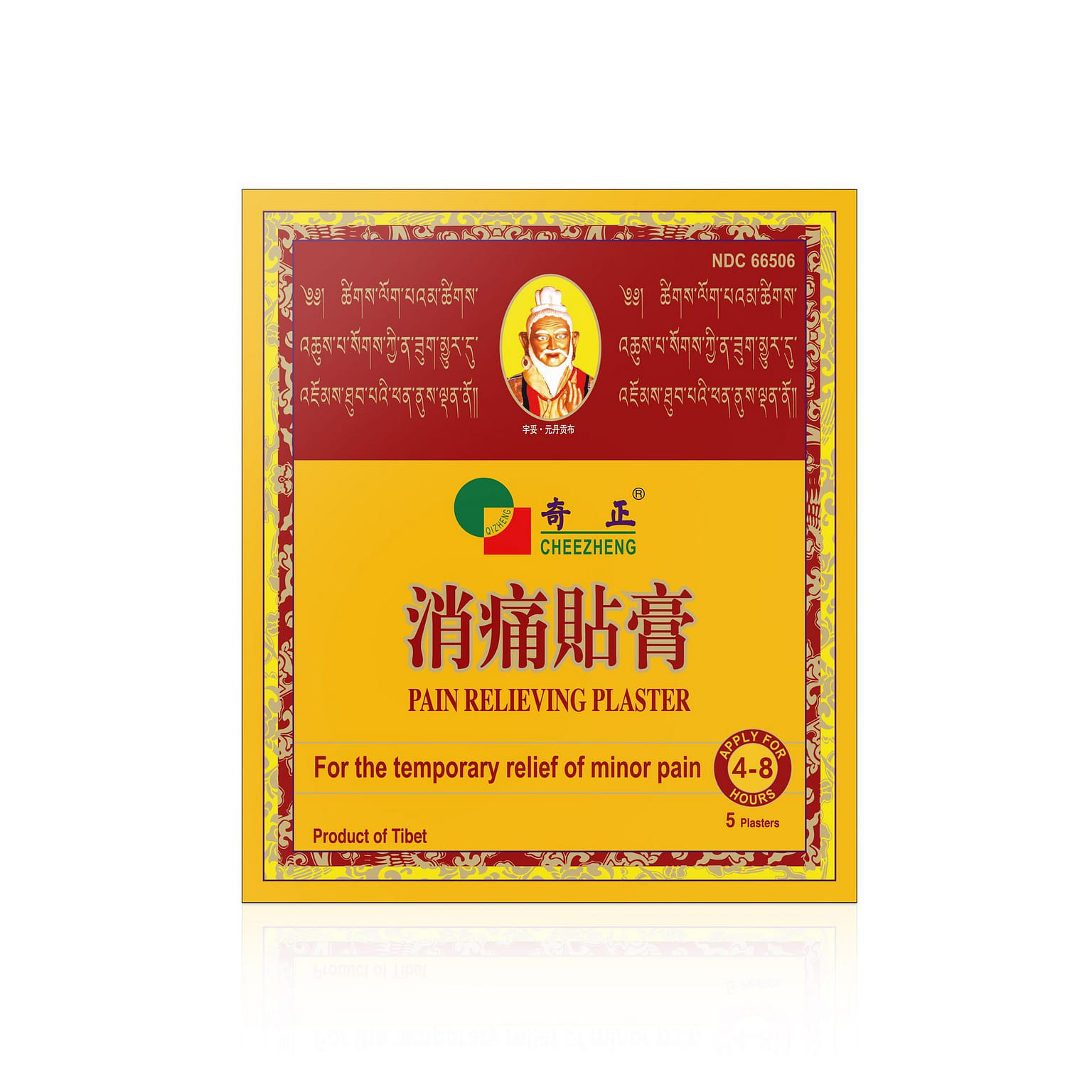 奇正 消痛貼膏 一盒五片裝 5 包
