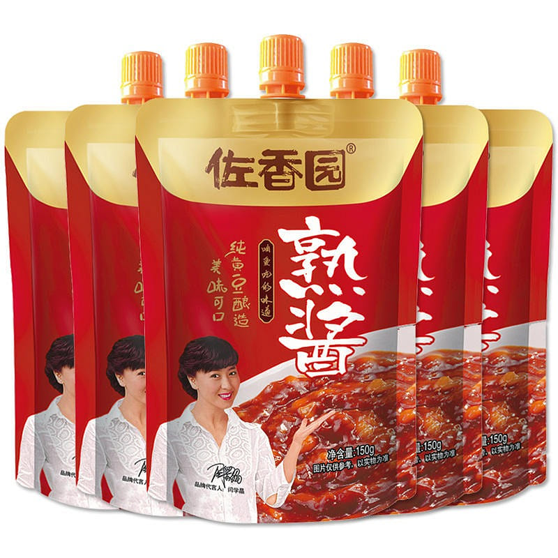 [5 packages] Suxiang Yuan Cooked sauce flavor is full of authentic northeast fla 750 g