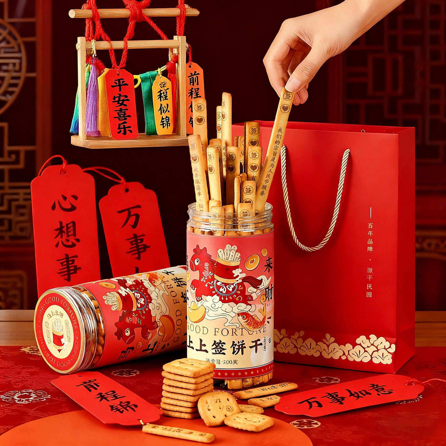 New Year's Creative Lottery Featured Biscuits 400 g