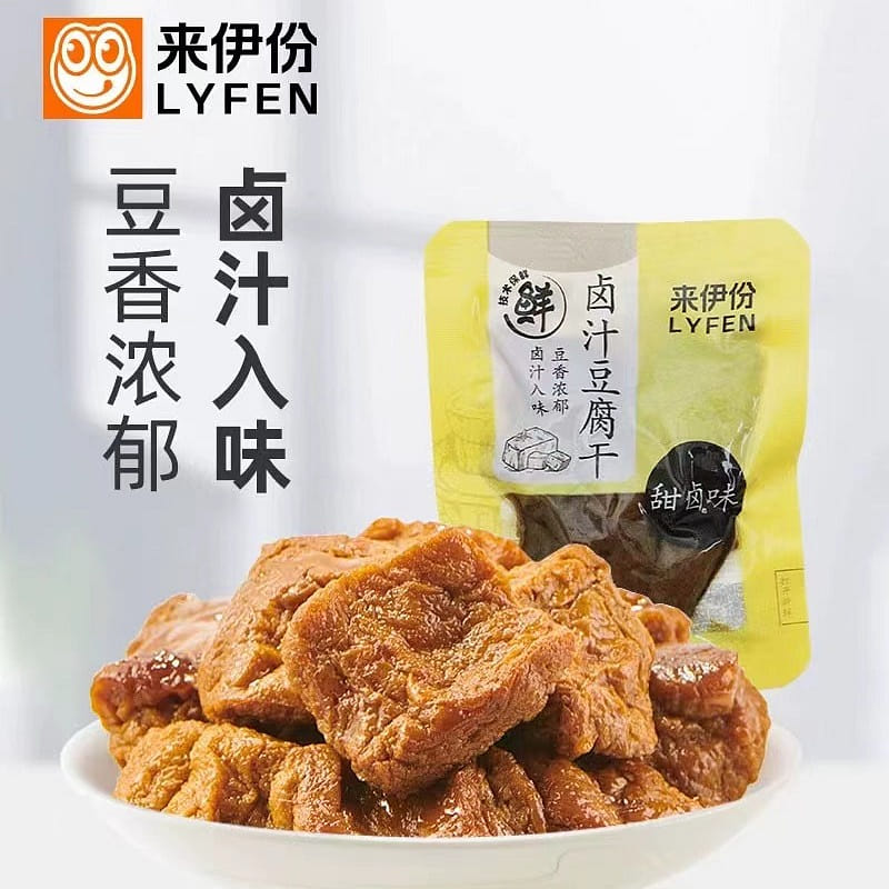 Dried Tofu in Marinade, Slightly Sweetened Soy Products, Netflix Snacks 250 그램