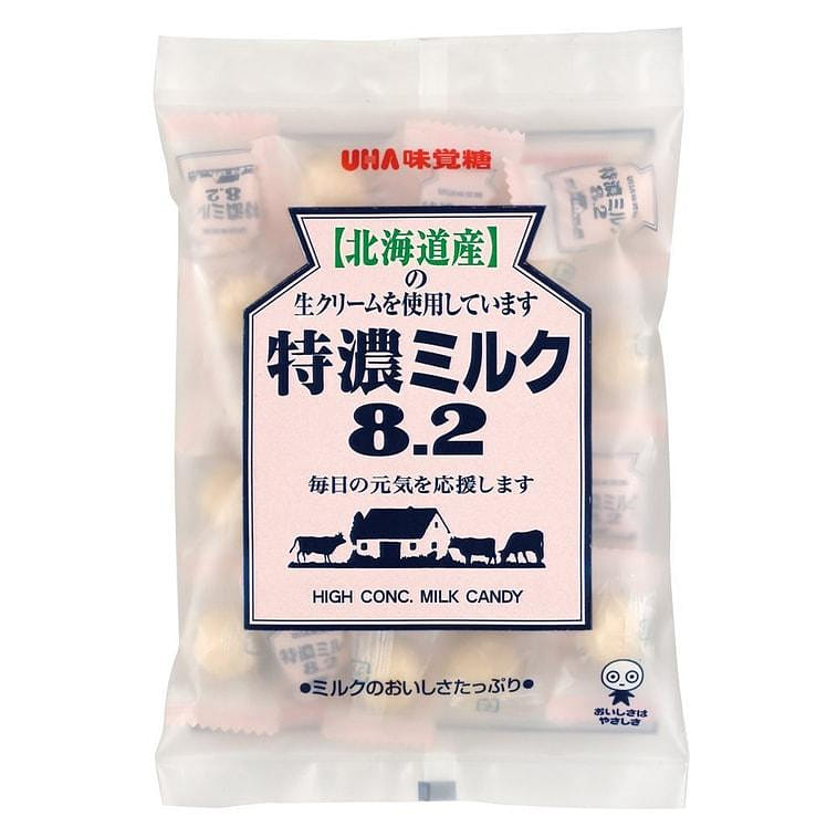 UHA Rich Milk 8.2 Hokkaido Milk 88g 1 pack 1 ส่วน