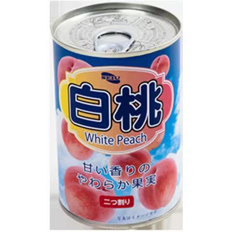 Seiu Canned Fruit, White Peach, No. 4, 425g 1 ส่วน
