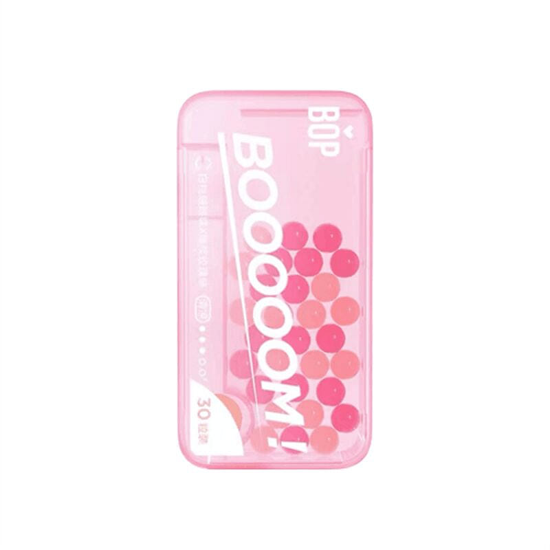 Breath freshening beads, kissing aid, white peach 1 box