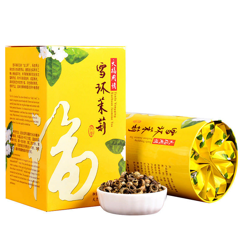 Snow Ring Jasmine Green Tea 1 캔